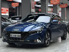 2023 Hyundai Elantra 1.5L CVT GLX Elite, синий — фото 1