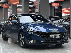 2023 Hyundai Elantra 1.5L CVT GLX Elite, синий — фото 3