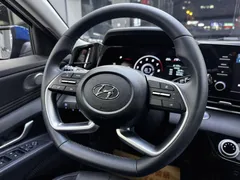 2023 Hyundai Elantra 1.5L CVT GLX Elite, синий — фото 5