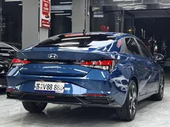 2023 Hyundai Elantra 1.5L CVT GLX Elite, синий — фото 10