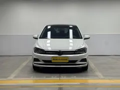 2023 Volkswagen Polo Plus 1.5L AT, белый — фото 2