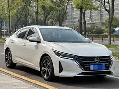 2023 Nissan Sylphy 1.6L CVT Enjoy, белый — фото 3