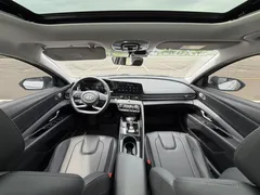 2023 Hyundai Elantra 1.5L CVT LUX Premium, белый — фото 6