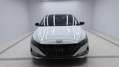 2022 Hyundai Elantra 1.5L CVT LUX Premium, белый — фото 2
