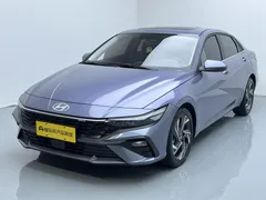 2023 Hyundai Elantra 1.5L CVT GLX Elite, синий — фото 1