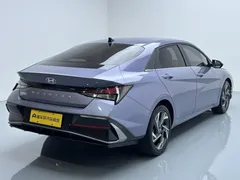 2023 Hyundai Elantra 1.5L CVT GLX Elite, синий — фото 7