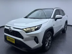 2023 Toyota RAV4 2.0L CVT 2WD 20th Anniversary Platinum, белый — фото 1