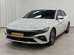 2023 Hyundai Elantra 1.5L CVT GLS Leading, белый — фото 1