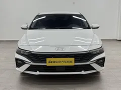 2023 Hyundai Elantra 1.5L CVT GLS Leading, белый — фото 2