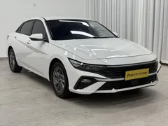 2023 Hyundai Elantra 1.5L CVT GLS Leading, белый — фото 3