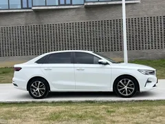 2022 Geely Emgrand 1.5L CVT Elite 4th Gen, белый — фото 4