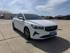 2022 Geely Emgrand 4th Gen 1.5L CVT Flagship, белый — фото 3