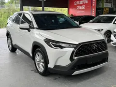 2023 Toyota Corolla Cross 2.0L CVT Elite, белый — фото 3