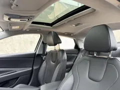 2022 Hyundai Elantra 1.5L CVT GLX Elite, белый — фото 9