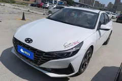 2021 Hyundai Elantra 1.5L CVT GLX Elite, белый — фото 1