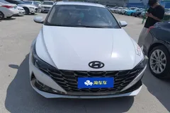 2021 Hyundai Elantra 1.5L CVT GLX Elite, белый — фото 3