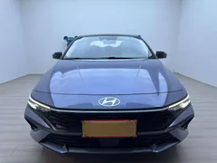 2023 Hyundai Elantra 1.5L CVT TOP Flagship, синий — фото 2