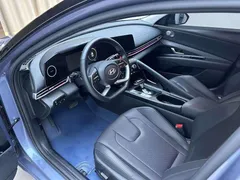 2023 Hyundai Elantra 1.5L CVT TOP Flagship, синий — фото 7