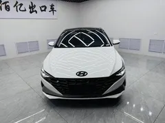 2022 Hyundai Elantra 1.5L CVT LUX Premium, белый — фото 2