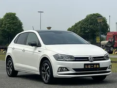 2021 Volkswagen Polo Plus 1.5L AT, белый — фото 3