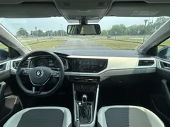 2021 Volkswagen Polo Plus 1.5L AT, белый — фото 12