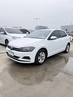 2023 Volkswagen Polo Plus 1.5L AT, белый — фото 1