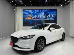 2021 Mazda Mazda6 2.0L Skyactiv Luxury, белый — фото 1