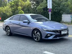 2023 Hyundai Elantra 1.5L CVT GLX Elite, синий — фото 3