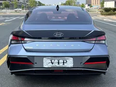 2023 Hyundai Elantra 1.5L CVT GLX Elite, синий — фото 5