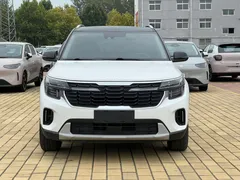 2023 Kia Seltos 1.5L IVT Luxury, белый — фото 2