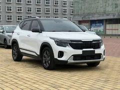 2023 Kia Seltos 1.5L IVT Luxury, белый — фото 3