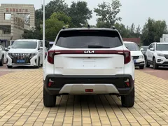 2023 Kia Seltos 1.5L IVT Luxury, белый — фото 5