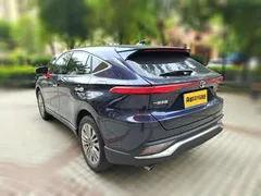 2022 Toyota Harrier 2.0L CVT 2WD Premium, синий — фото 4