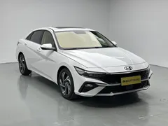 2023 Hyundai Elantra 1.5L CVT GLX Elite, белый — фото 3