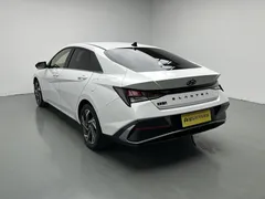 2023 Hyundai Elantra 1.5L CVT GLX Elite, белый — фото 5