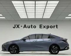 2023 Hyundai Elantra 1.5L CVT GLX Elite, синий — фото 6