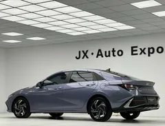 2023 Hyundai Elantra 1.5L CVT GLX Elite, синий — фото 7