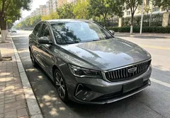 2022 Geely Emgrand 4th Gen 1.5L CVT Flagship, чёрный — фото 3