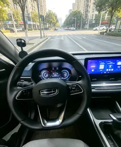 2022 Geely Emgrand 4th Gen 1.5L CVT Flagship, чёрный — фото 11