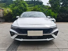2023 Hyundai Elantra 1.5L CVT GLX Elite, белый — фото 2