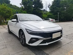 2023 Hyundai Elantra 1.5L CVT GLX Elite, белый — фото 3