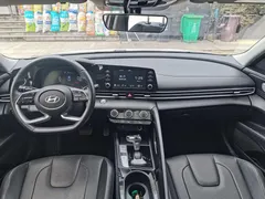 2023 Hyundai Elantra 1.5L CVT GLX Elite, белый — фото 5