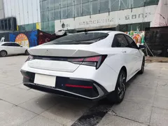 2023 Hyundai Elantra 1.5L CVT GLX Elite, белый — фото 7