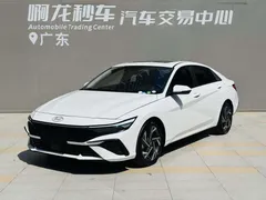 2023 Hyundai Elantra 1.5L CVT LUX Premium, белый — фото 15