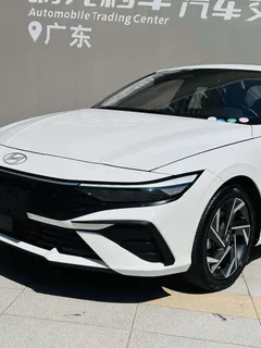 2023 Hyundai Elantra 1.5L CVT LUX Premium, белый — фото 19
