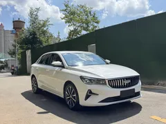 2023 Geely Emgrand 4th Gen Champion 1.5L CVT Flagship, белый — фото 3