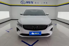 2023 Geely Emgrand 1.5L CVT Luxury Champion 4th Gen, белый — фото 3