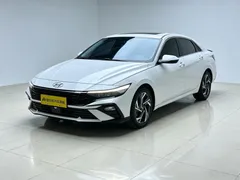 2023 Hyundai Elantra 1.5L CVT GLX Elite, белый — фото 1