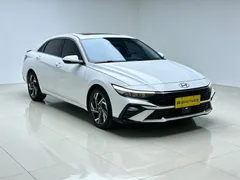 2023 Hyundai Elantra 1.5L CVT GLX Elite, белый — фото 3