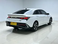 2023 Hyundai Elantra 1.5L CVT GLX Elite, белый — фото 7